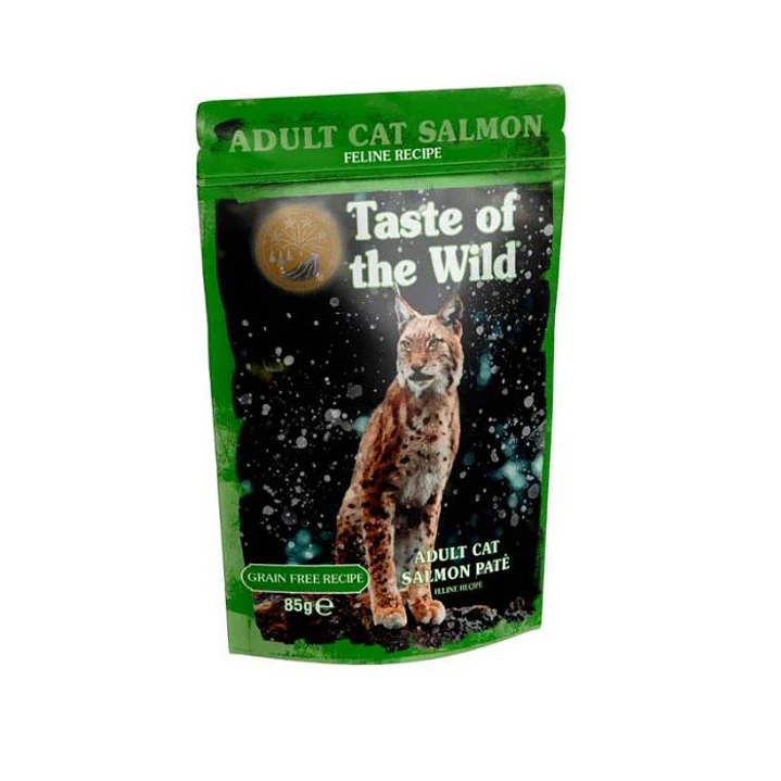 TASTE OF THE WILD Pouch Paté (salmón) 85 gr. 1