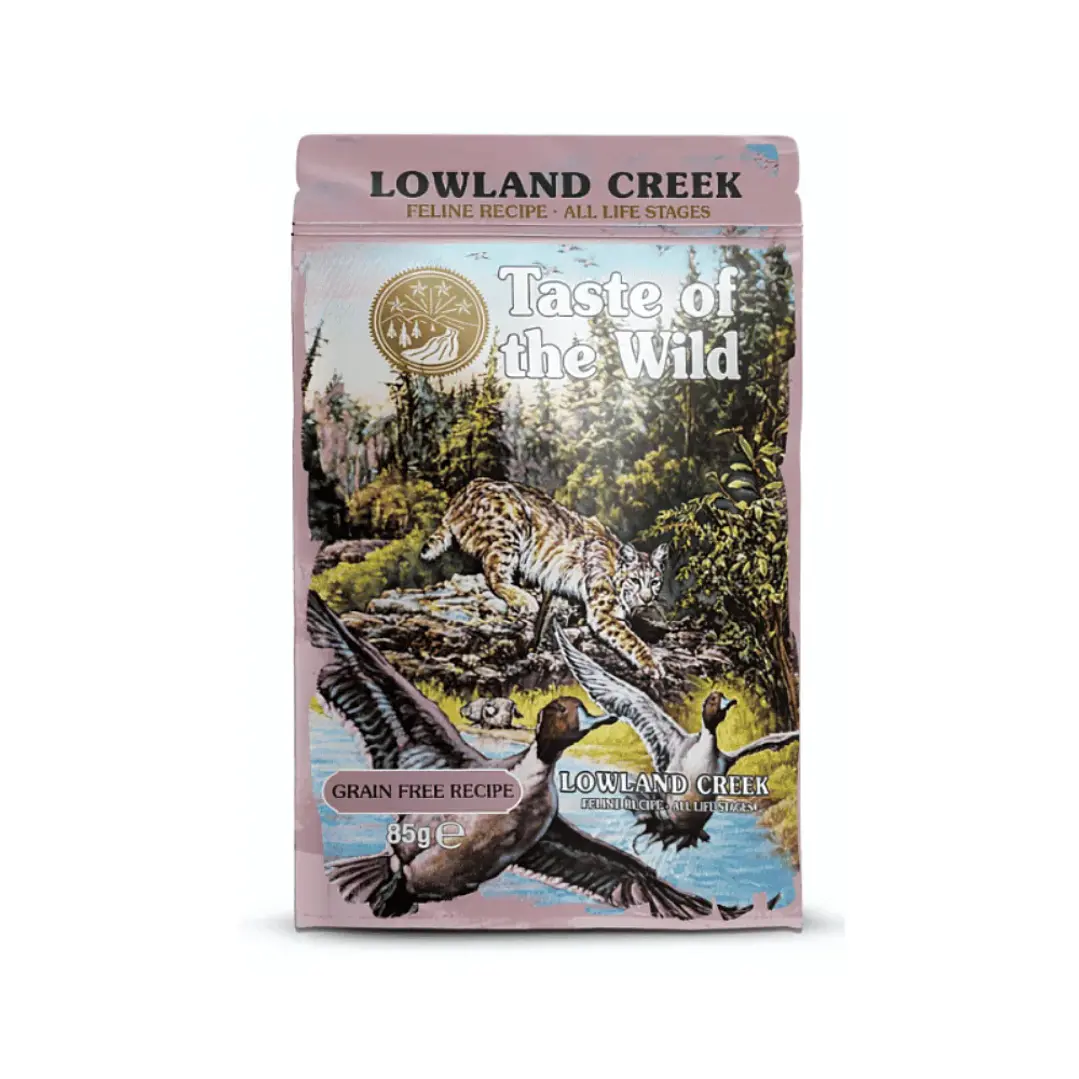 TASTE OF THE WILD Pouch Paté Lowland Creek 85 gr. 1