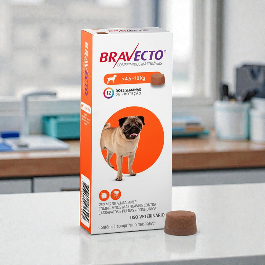 Bravecto 4.5-10 kg raza pequeña 1
