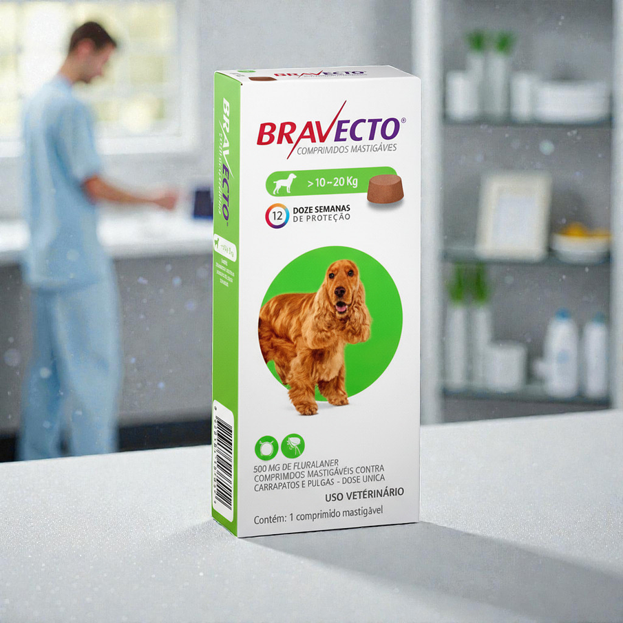 Bravecto 10-20 kg raza mediana 1