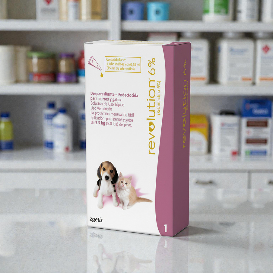 Revolution 6% pipeta 2.5 kg 1