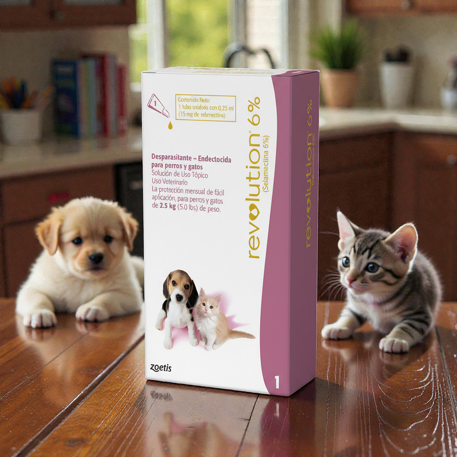 Revolution 6% pipeta 2.5 kg 2