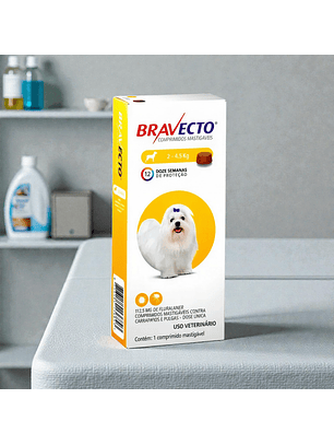 Bravecto 2-4.5 KG raza mini