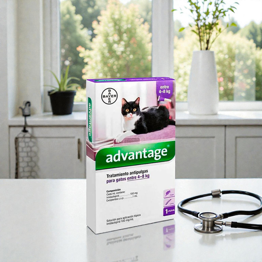 Advantage Gatos 4-8 kilos 1