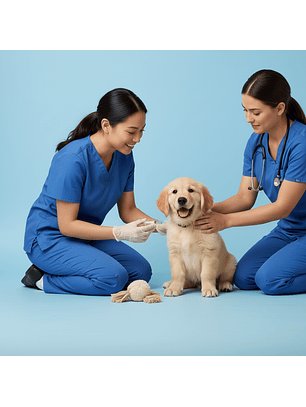 Vacunacion para cachorros, a domiclio