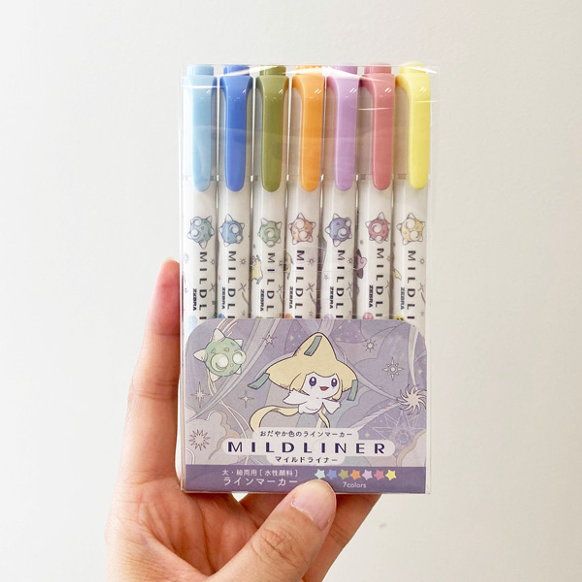 Jirachi Mildliner Pokemon Pack Destacadores · Mildliner · Jirachi