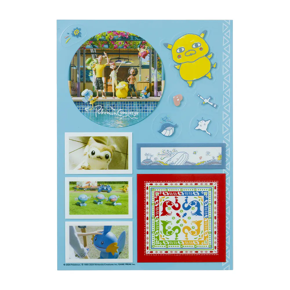 Set 4 hojas Stickers - Vista del producto