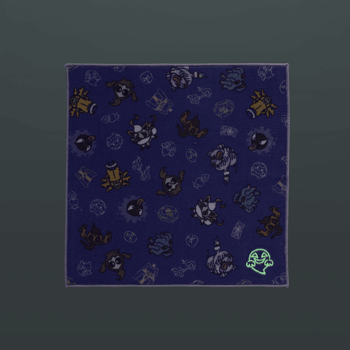 Toalla de mano · Patrón Morado 2