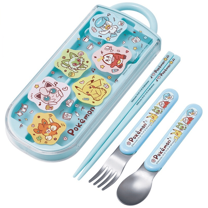 Set Cubiertos · Celeste