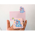 Set 5 Clips Acrílico de Notas 4