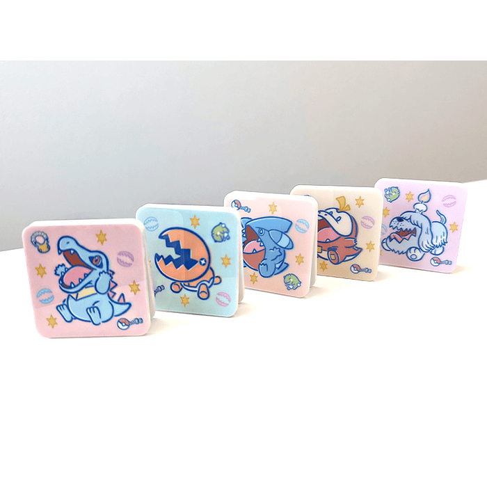 Set 5 Clips Acrílico de Notas 3