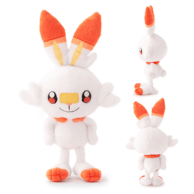 Peluche Fluffy · Scorbunny