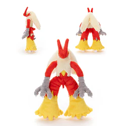 Peluche Fluffy · Blaziken