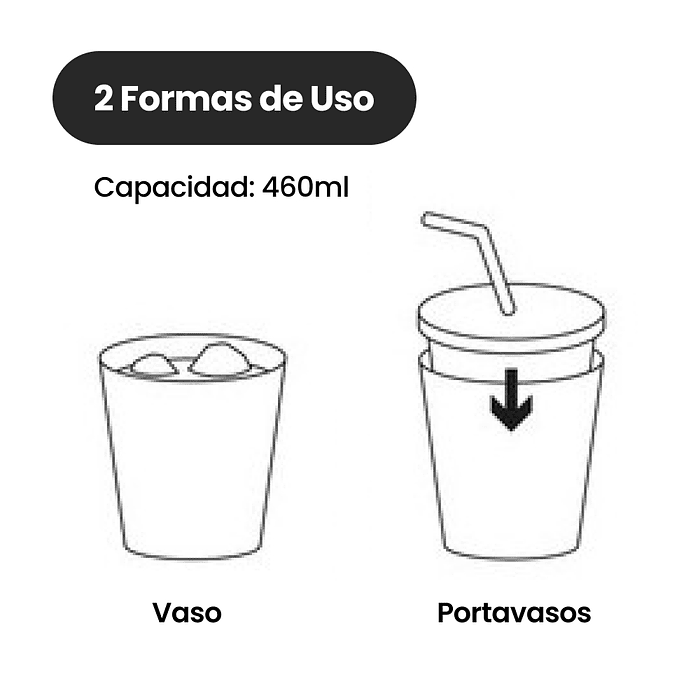 Vaso Tumbler 460ml · Koraidon & Miraidon 3