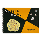 Sketchbook B6 · Pikachu & Sprigatito 1