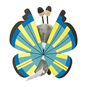#666 Vivillon · Motivo Pantano - Vista del producto