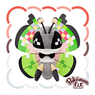 #666 Vivillon · Motivo Fantasía 2