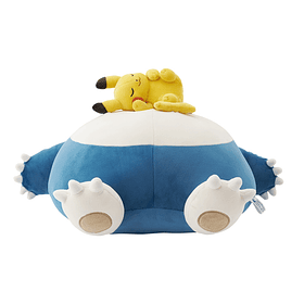 Peluche · Snorlax y Pikachu