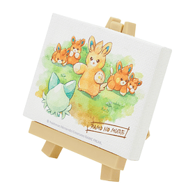 Mini Cuadro · Pawmo y Pawmi