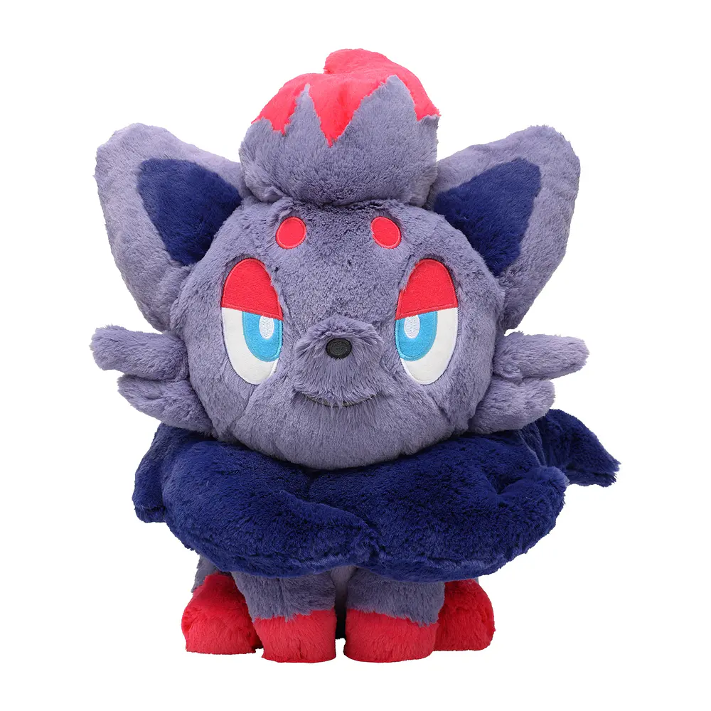 Peluche Fluffy · Zorua · Grande - Vista del producto