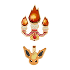 Aros Clip Flareon · Teratipo Fuego 4
