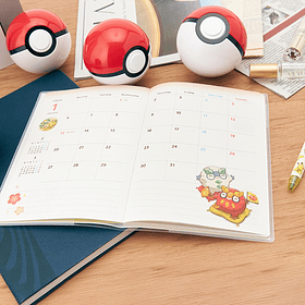 Agenda B6 · 2025 Pokémon Pattern