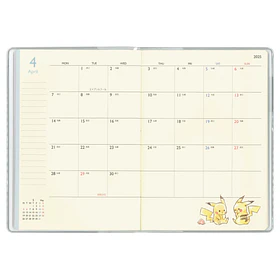 Agenda B6 · 2025 Pikachu Pattern