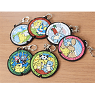 Llavero · Sandshrew y Froakie 5