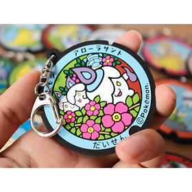Llavero · Chansey y Heracross
