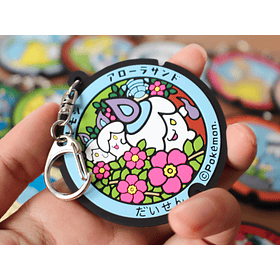 Llavero · Lapras y Plusle