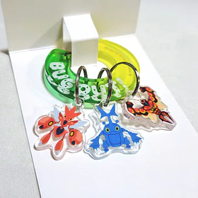 Llavero · Buzzwole y Scizor