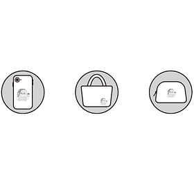 Sticker Bordado · Maushold