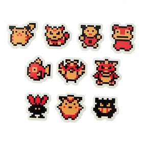 Caja con Stickers · Ho-Oh