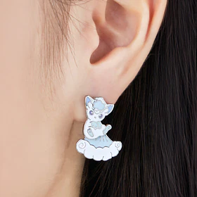 Aros Clip Colgantes · Vulpix