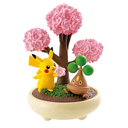 Pocket Bonsai 2 · Figura Pikachu y Bonsly
