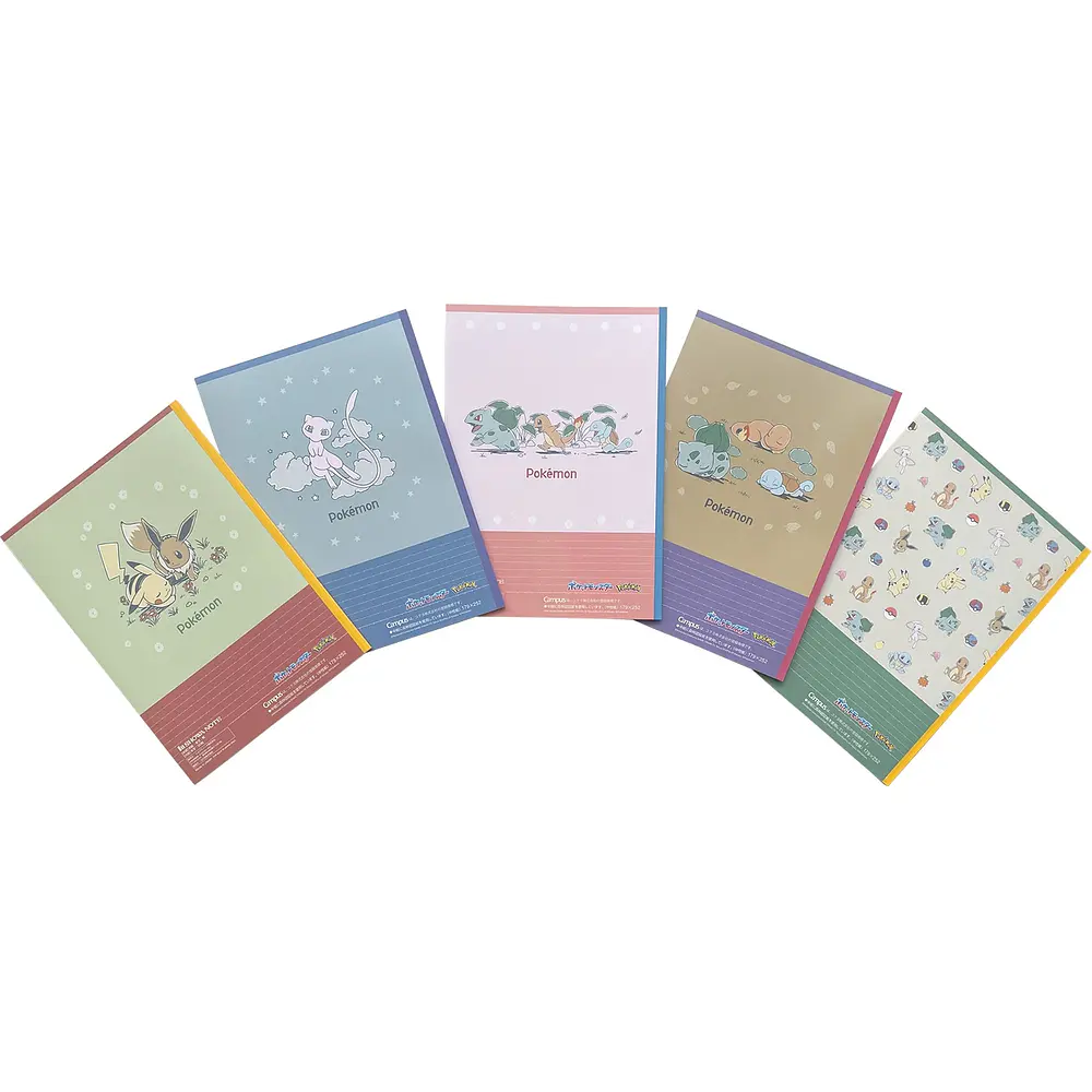 Pack 5 Cuadernos · Nostalgic - Vista del producto