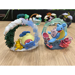 Circular Diorama · Figura Lapras - Vista del producto
