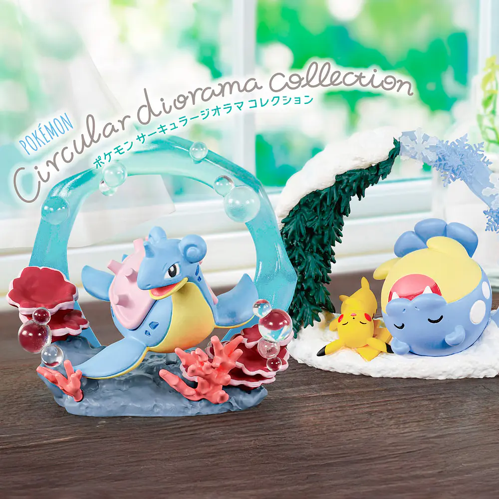 Circular Diorama · Figura Ponyta de Galar - Vista del producto