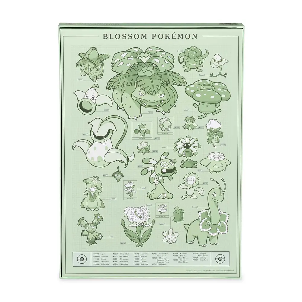 Puzzle 1000 pzs · Blossom Pokémon - Vista del producto