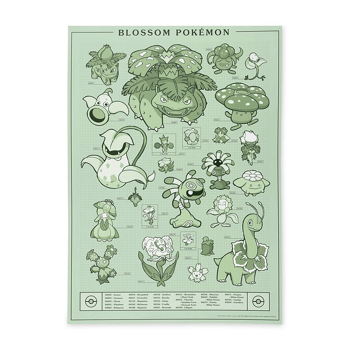 Puzzle 1000 pzs · Blossom Pokémon 2