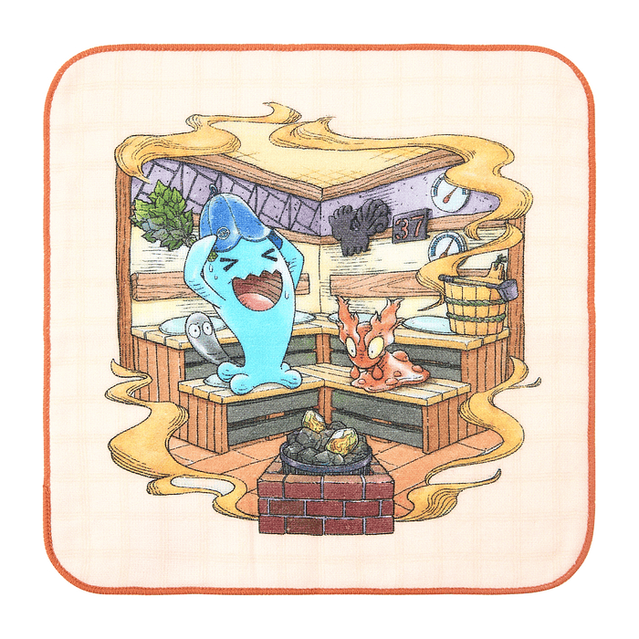 Toalla de mano · Wobbuffet y Slugma 1