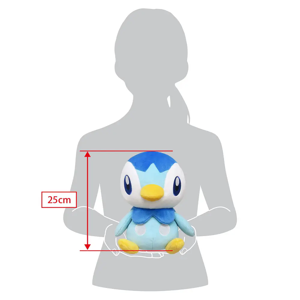 #393 Piplup · Mediano - Vista del producto