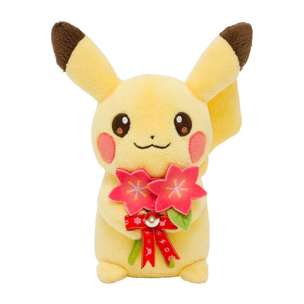 Peluche Pikachu · Flor de Gracídea - Vista del producto