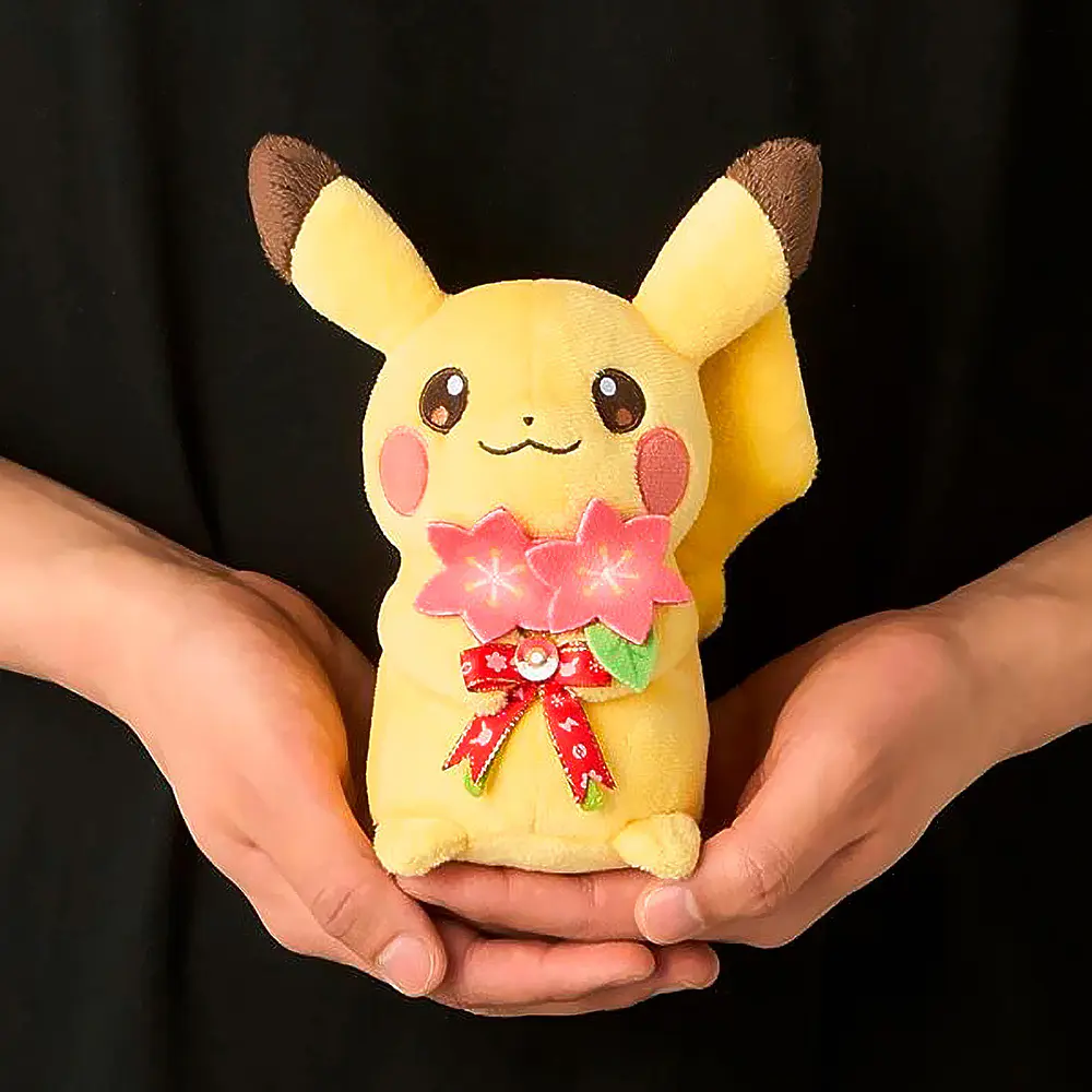 Peluche Pikachu · Flor de Gracídea - Vista del producto