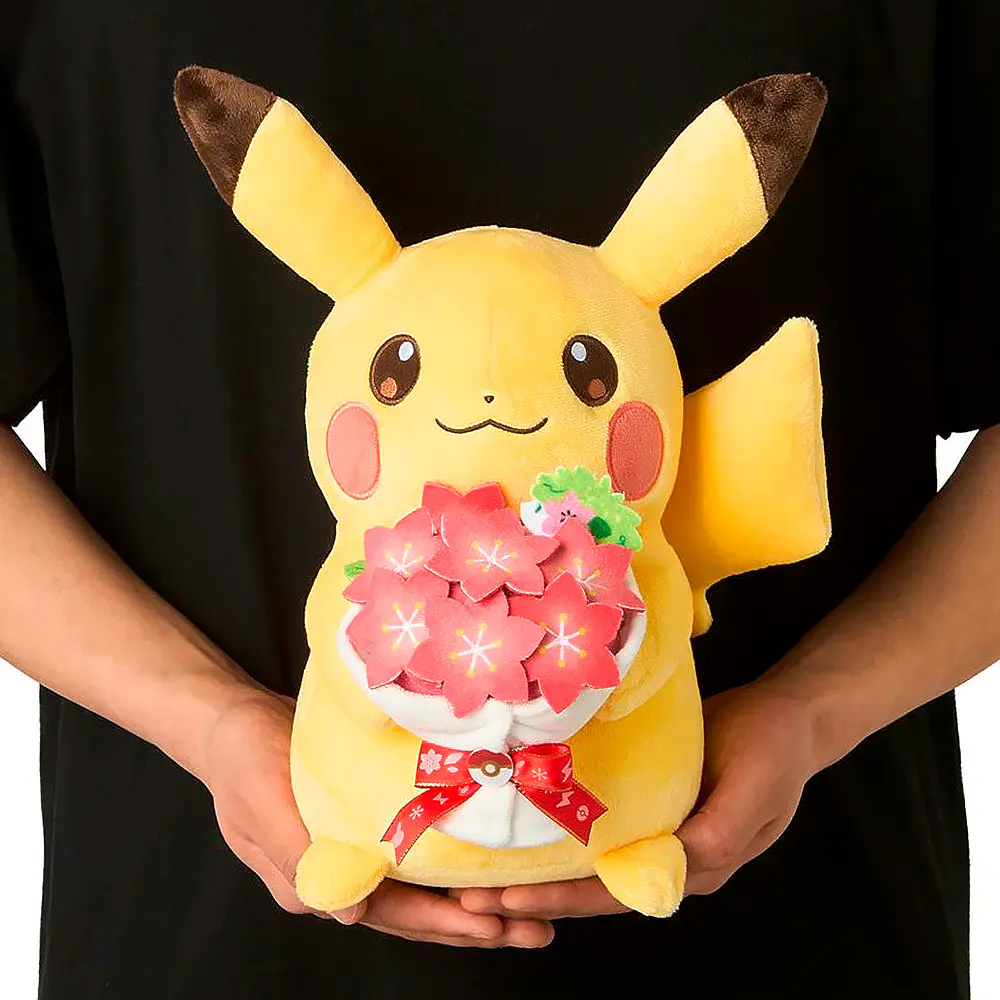 Peluche Pikachu · Bouquet de Gracídea - Vista del producto