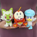 Peluche Mascota · Sprigatito - Vista del producto