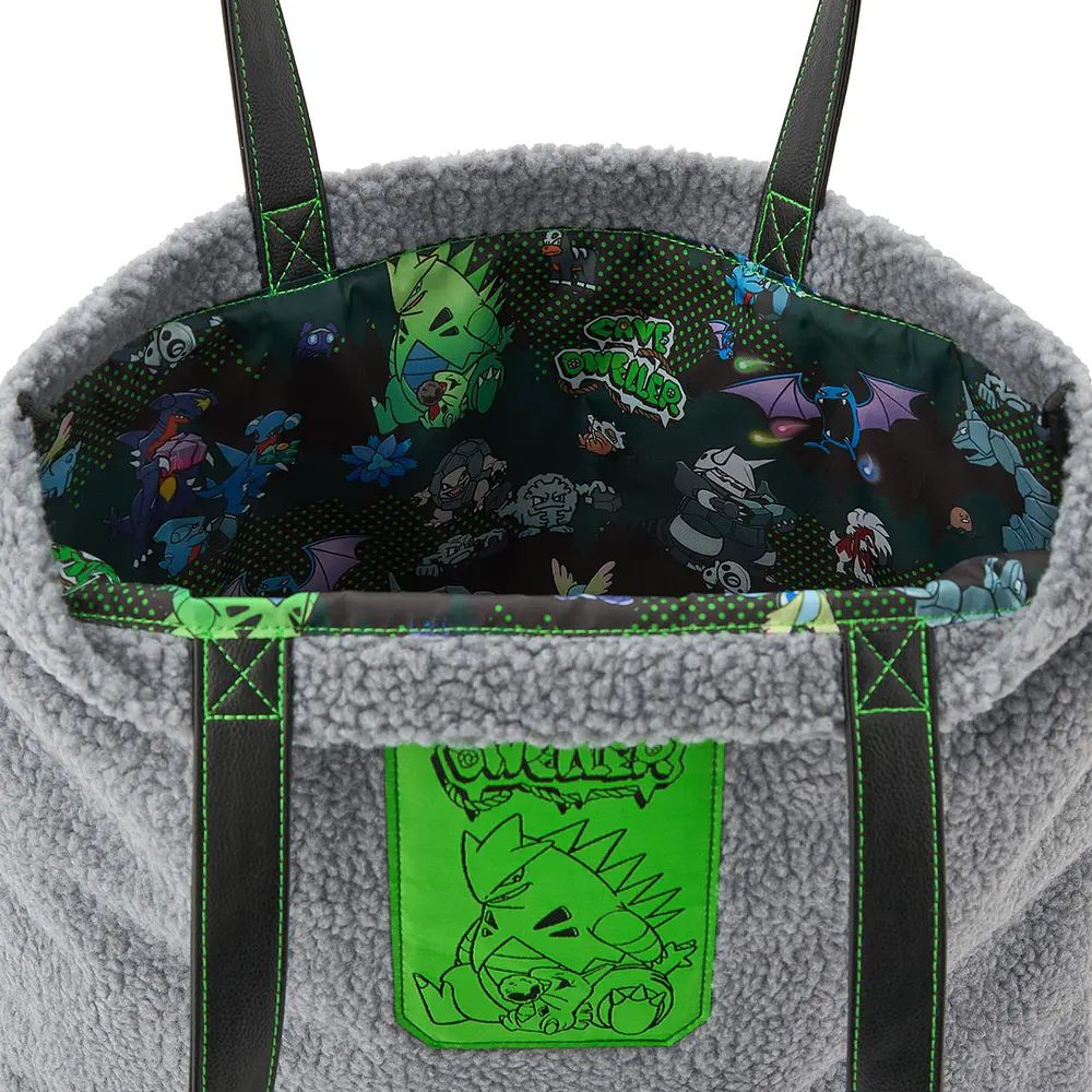 Bolso Tote · Tyranitar & Larvitar - Vista del producto