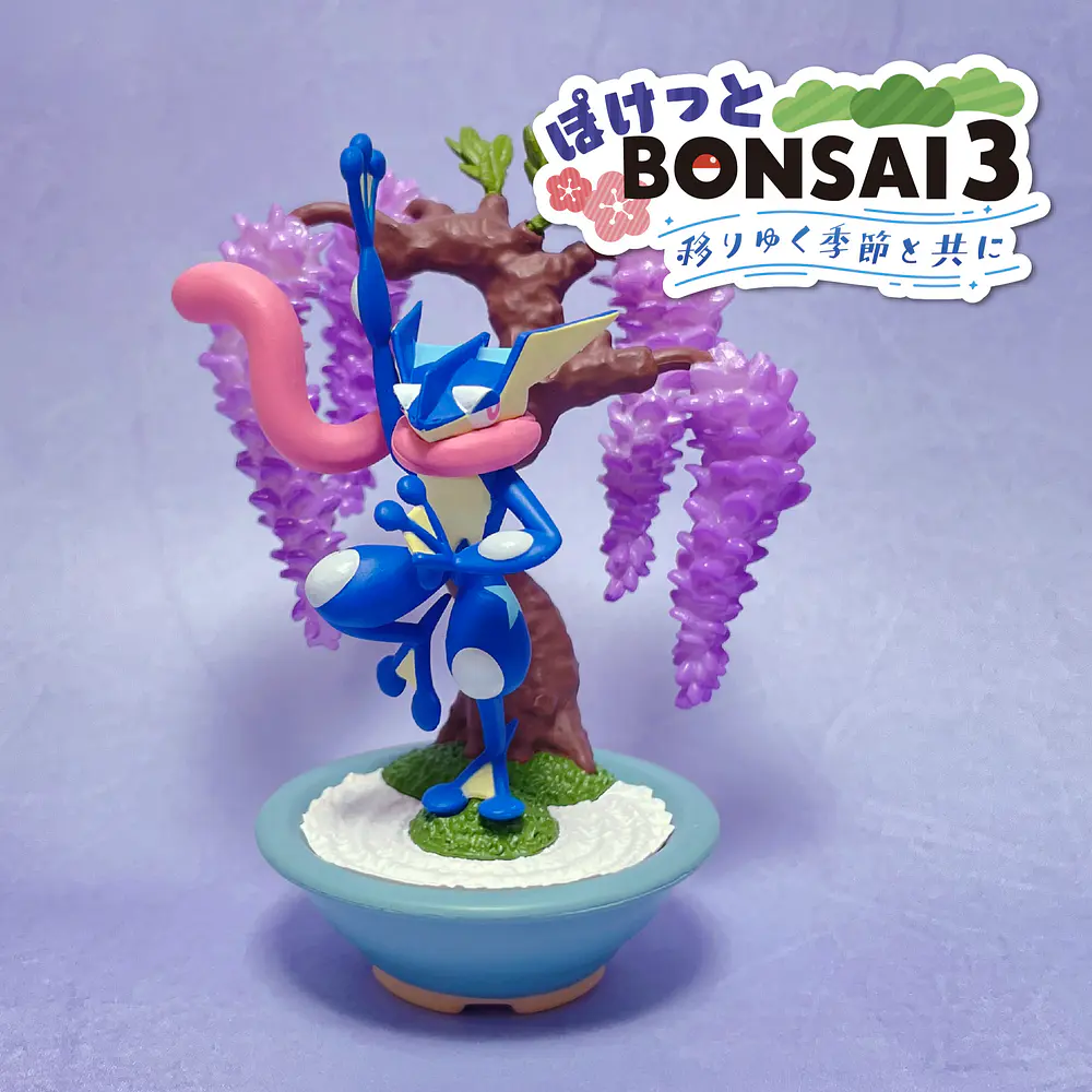 Pocket Bonsai 3 · Figura Greninja - Vista del producto
