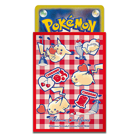 Protector Cartas · Pikachu & Heart