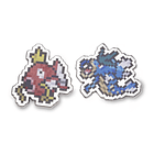 Pack 2 Pin · #0129 Magikarp 1